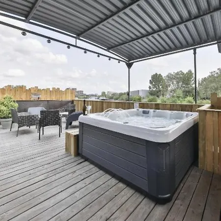 La Peniche De Fabrice Avec Jacuzzi Privatif Apartment *